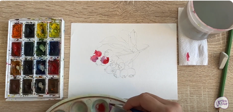 Рисуем Ирга