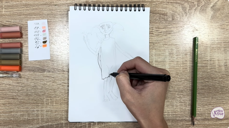 Рисуем Добби