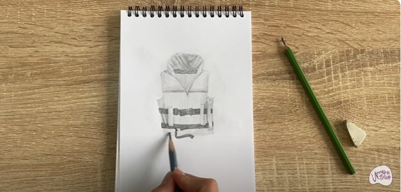 Рисуем Спасательный жилет Рисуем Спасательный жилет