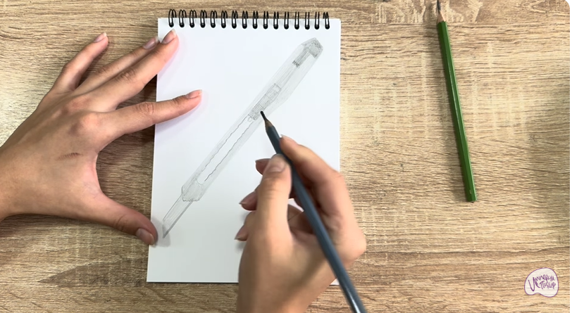 Рисуем Канцелярский нож