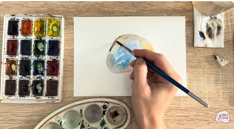 Рисуем Лунный камень