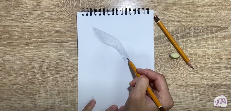 Рисуем Нож "Кукри"