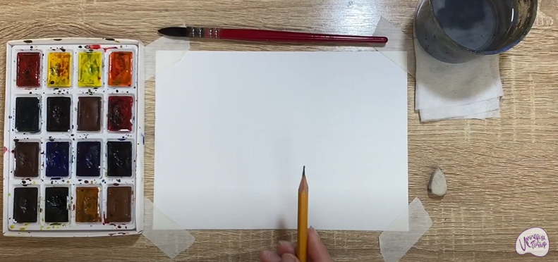 Рисуем Скумбрия