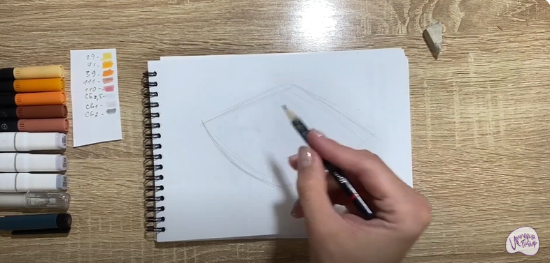 Рисуем Сырные шарики
