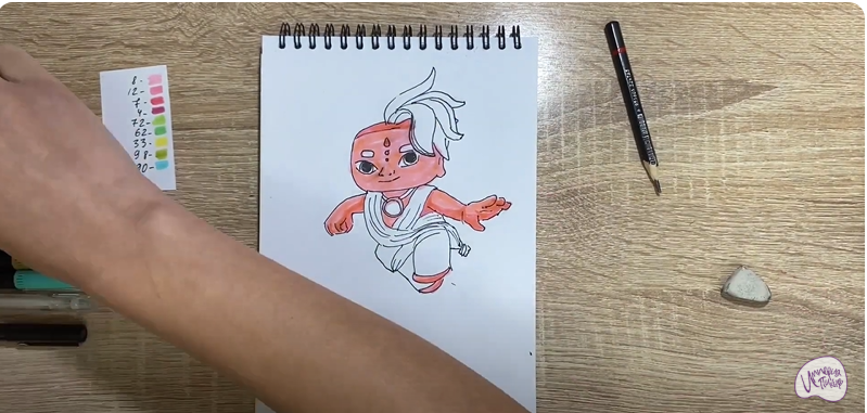 Рисуем Лоти из "Команда Флоры"