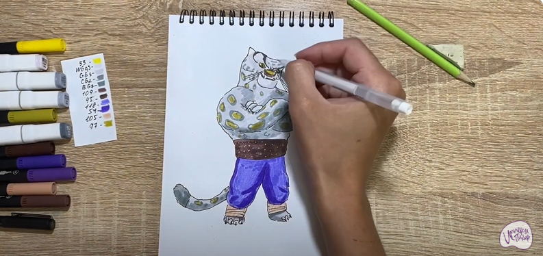 Рисуем Тай Лунг