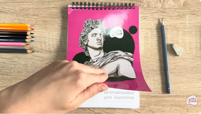 Рисуем Кот породы "Турецкий ван"