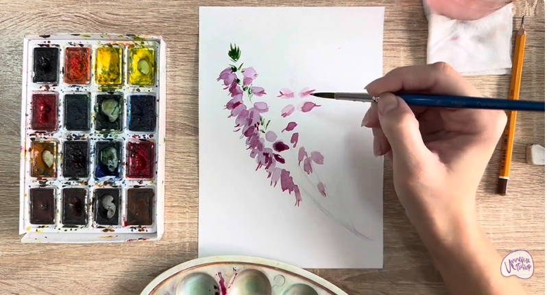 Рисуем Вереск