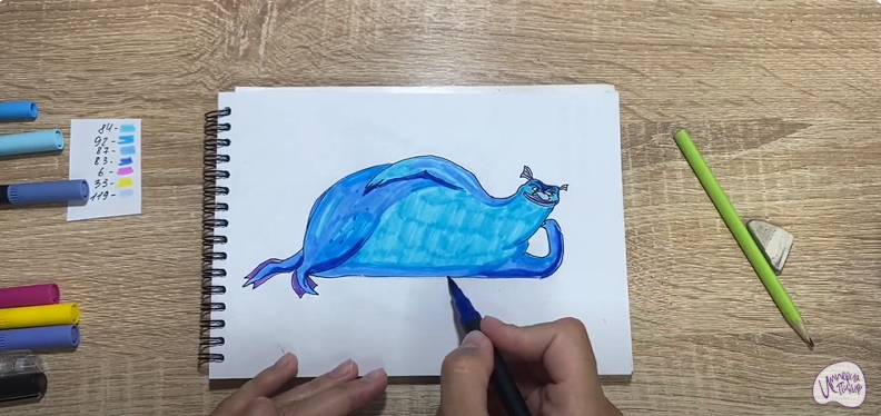 Рисуем Водяной из "Кощей. Начало"