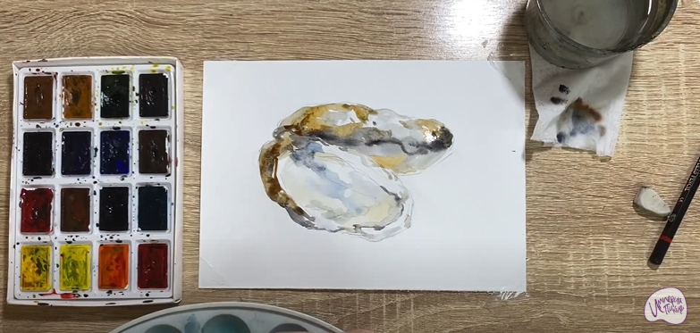 Рисуем Устрица