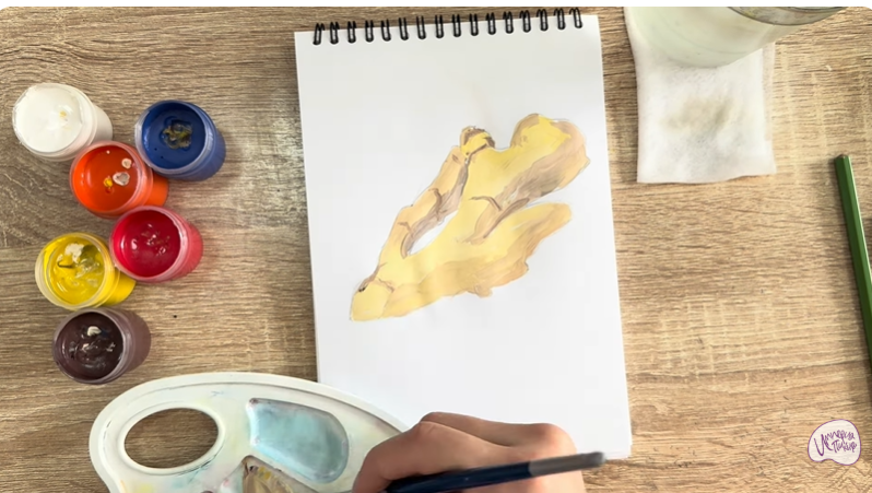 Рисуем Имбирь