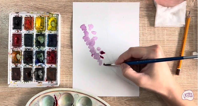 Рисуем Вереск