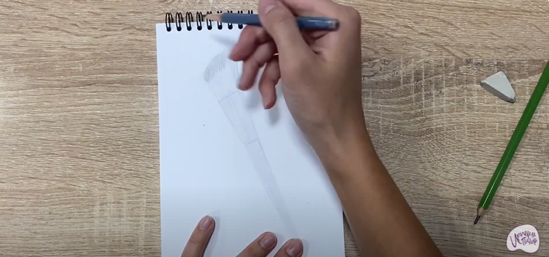 Рисуем Кисть для румян