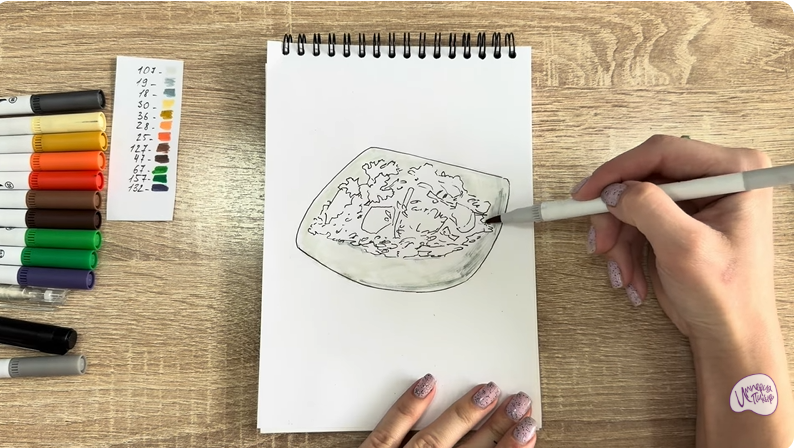 Рисуем Плов