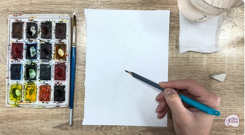 Рисуем Бодяк