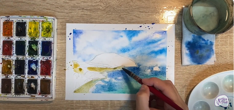 Рисуем Гурзуф