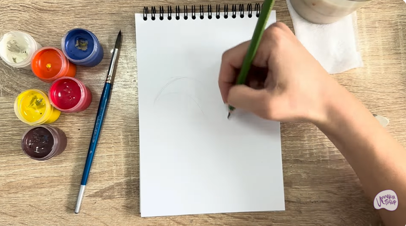 Рисуем Диптерокарпус