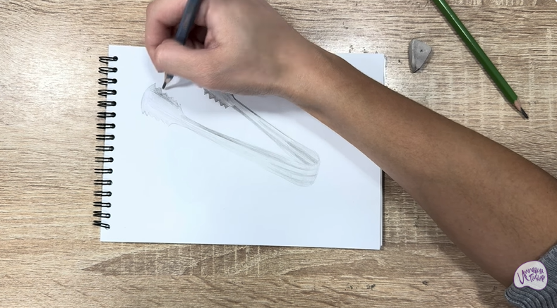 Рисуем Щипцы для льда