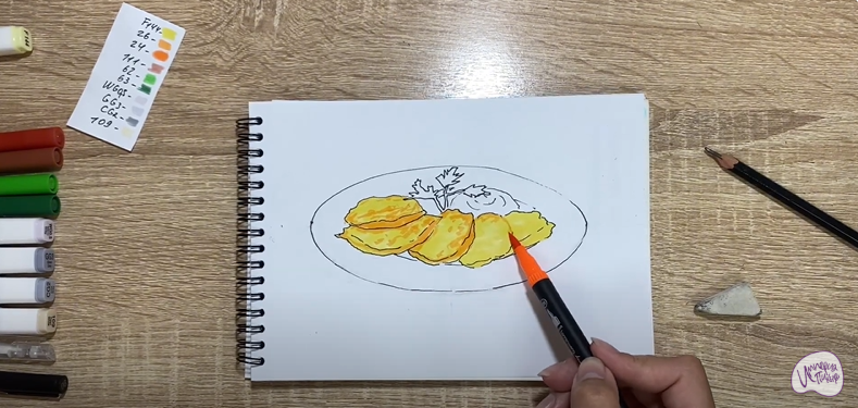 Рисуем Драники