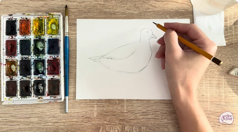 Рисуем Пискулька