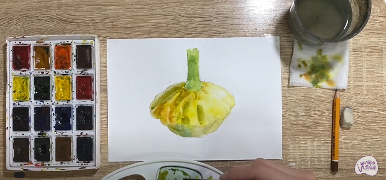 Рисуем Патиссон