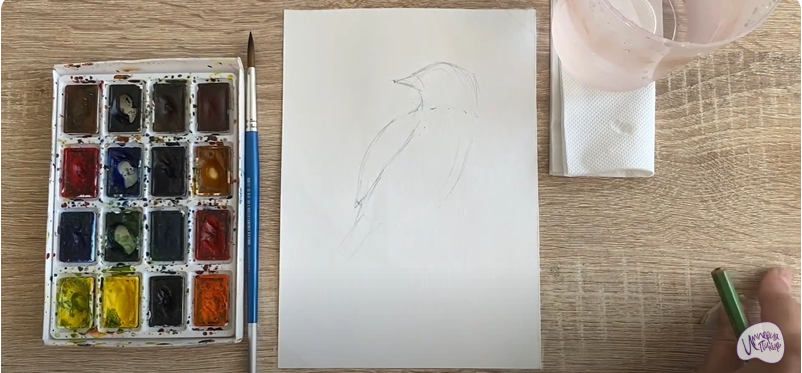 Рисуем Большой чекан