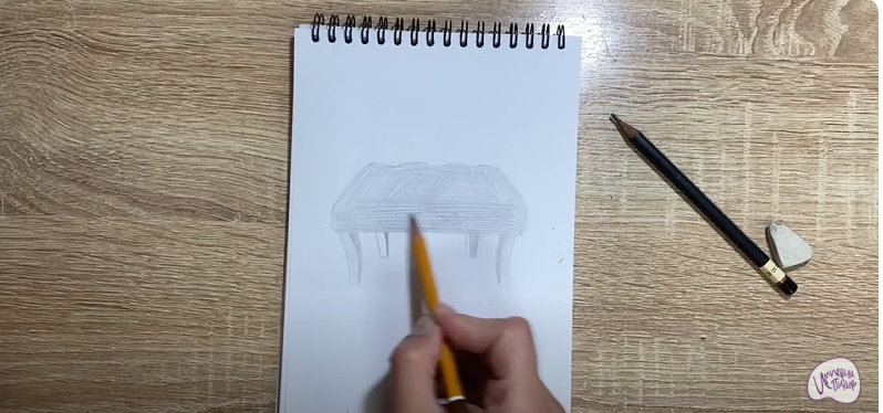 Рисуем Банкетка