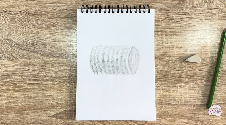 Рисуем Бигуди с липучкой