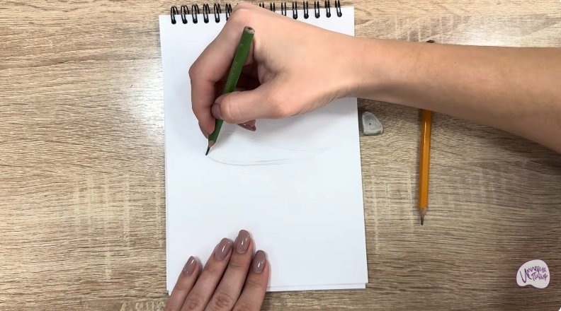 Рисуем Застежка-шнур