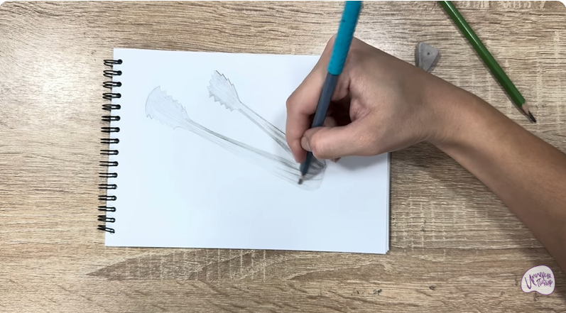 Рисуем Щипцы для льда