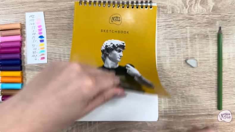 Рисуем Мира из "Кейпоп-охотницы на демонов"