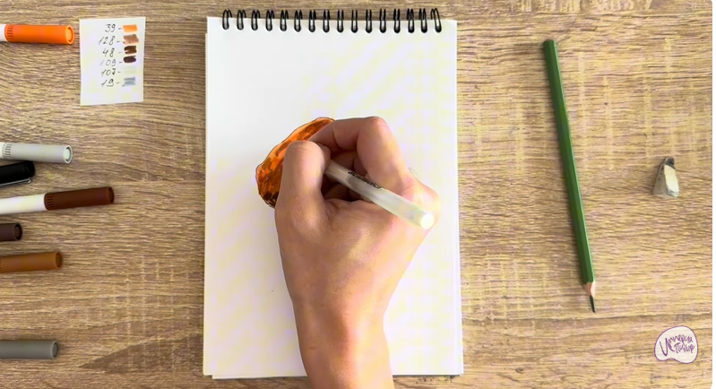 Рисуем Пирожное Картошка