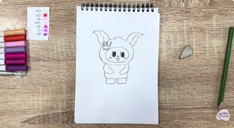 Рисуем Йокими