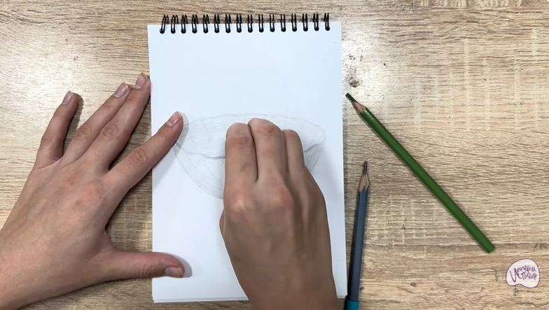 Рисуем Салатник