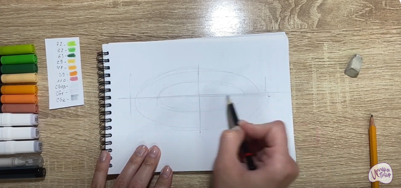 Рисуем Картофельные зразы