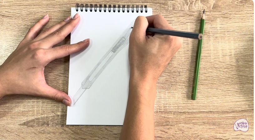 Рисуем Канцелярский нож