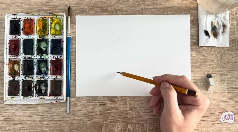 Рисуем Лунный камень