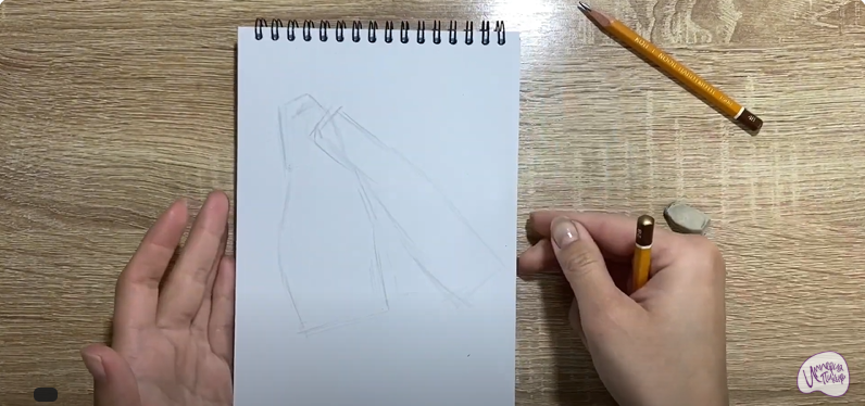 Рисуем Ласты для плавания