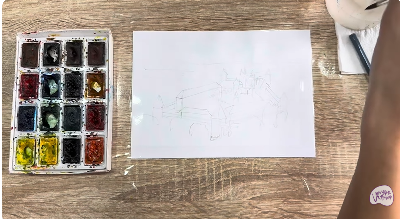 Рисуем Звенигород