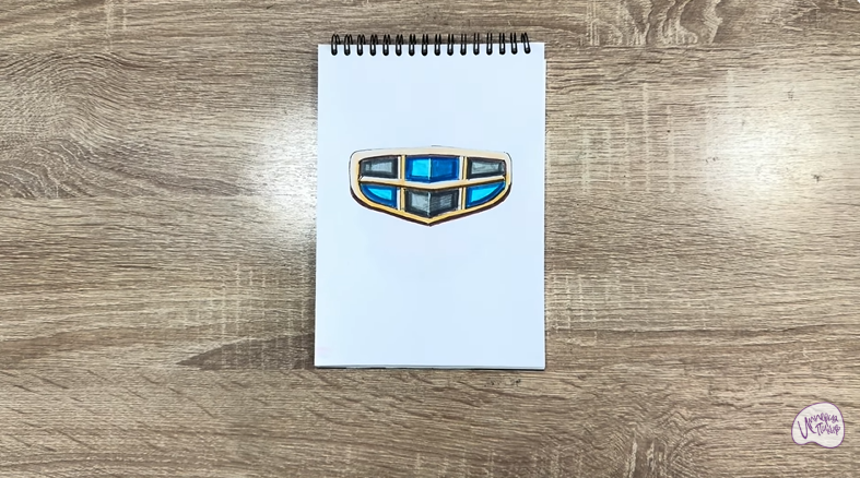 Рисуем Лого GEELY