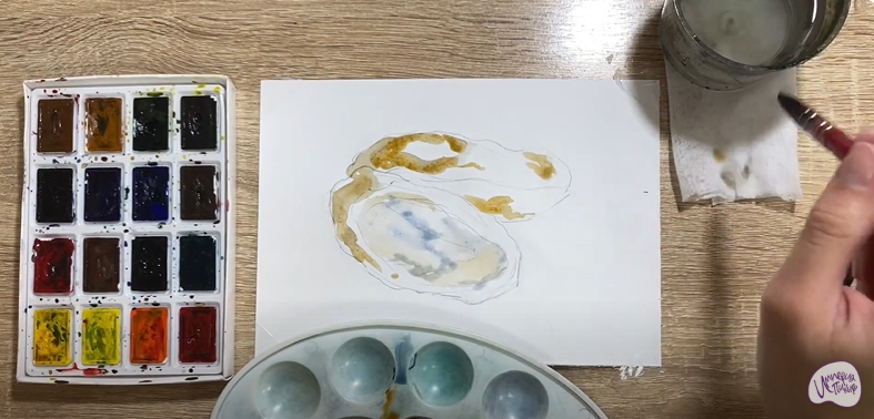Рисуем Устрица
