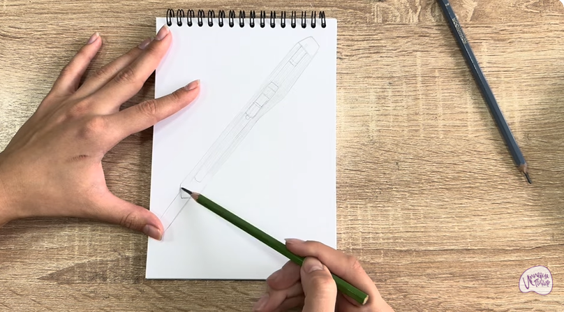 Рисуем Канцелярский нож