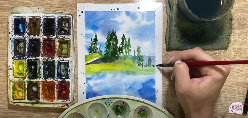 Рисуем Зеркальное отражение