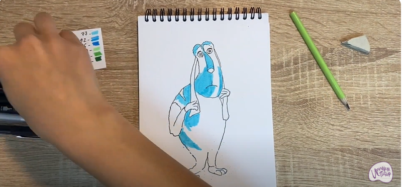 Рисуем Маффин из "Финник"