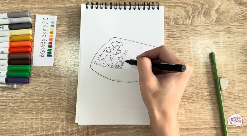 Рисуем Плов