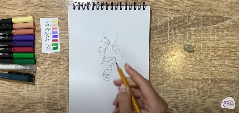 Рисуем Роза