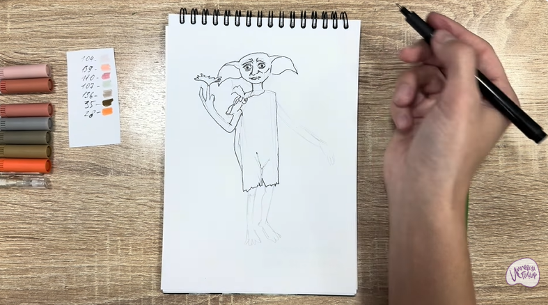 Рисуем Добби