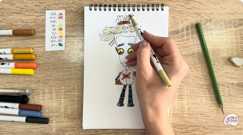 Рисуем Баквит из "Герои Энвелла"