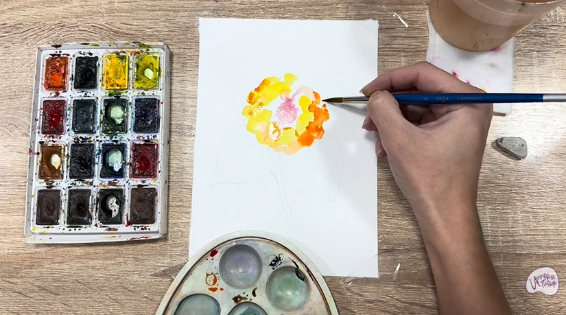 Рисуем Лантана