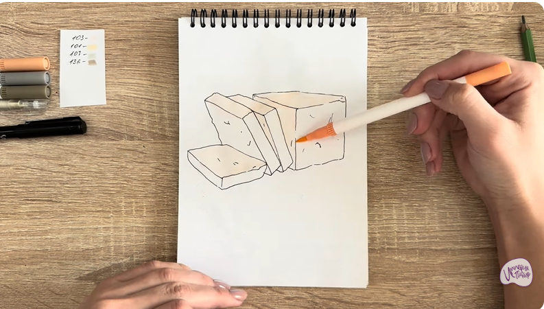 Рисуем Брынза